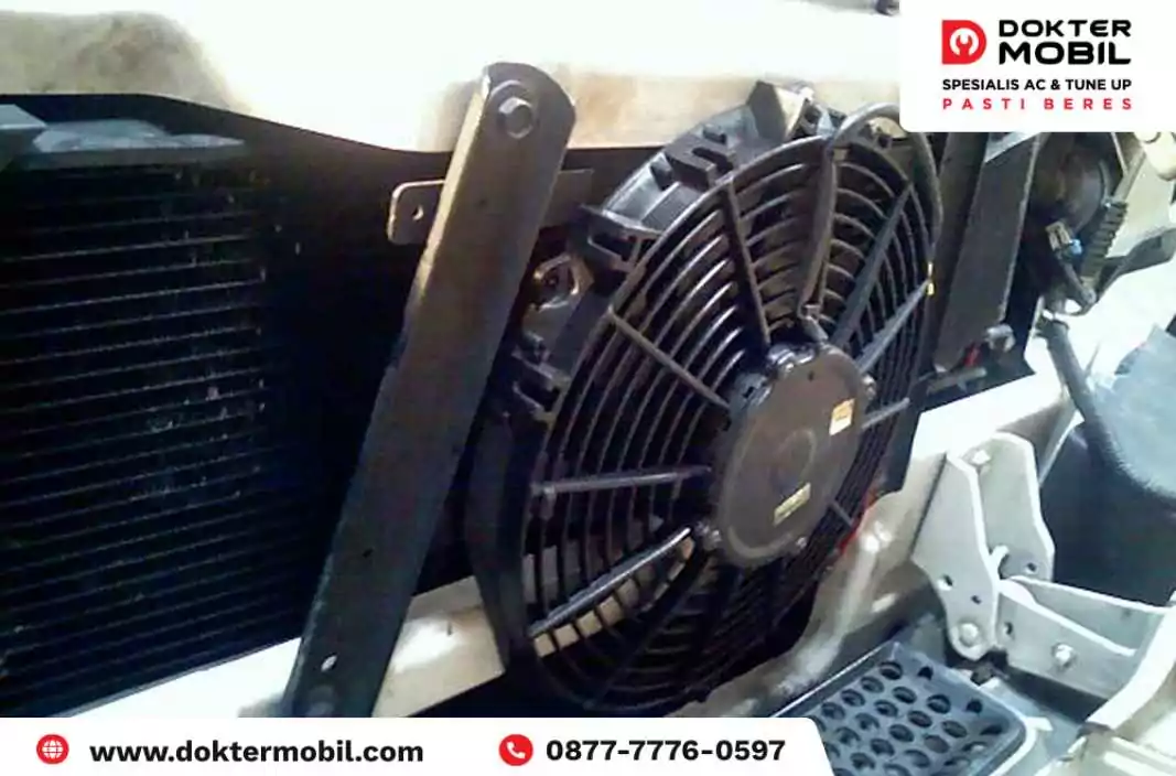 Extra Fan Mati Bikin Mesin Mobil Menjadi Cepat Panas