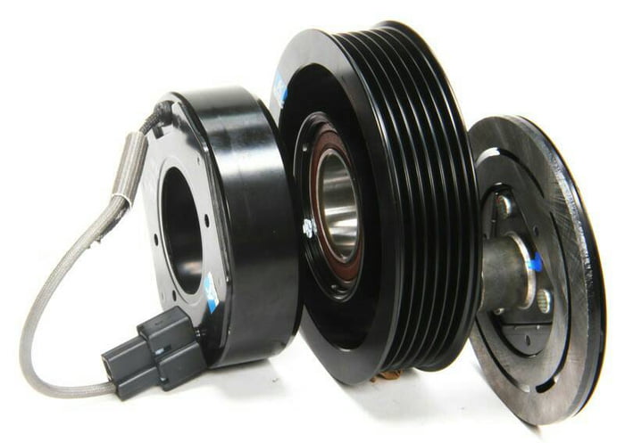 magnet clutch komponen sistem kelistrikan pada kompresor ac mobil