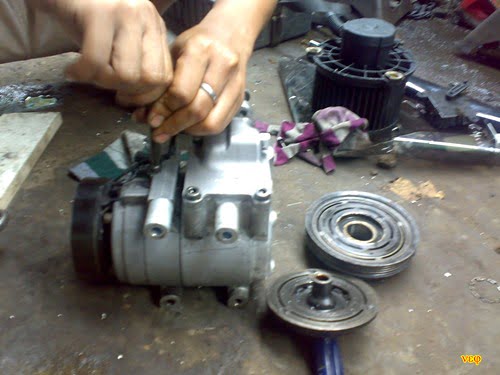 penyebab compressor dan komponen ac mobil rusak