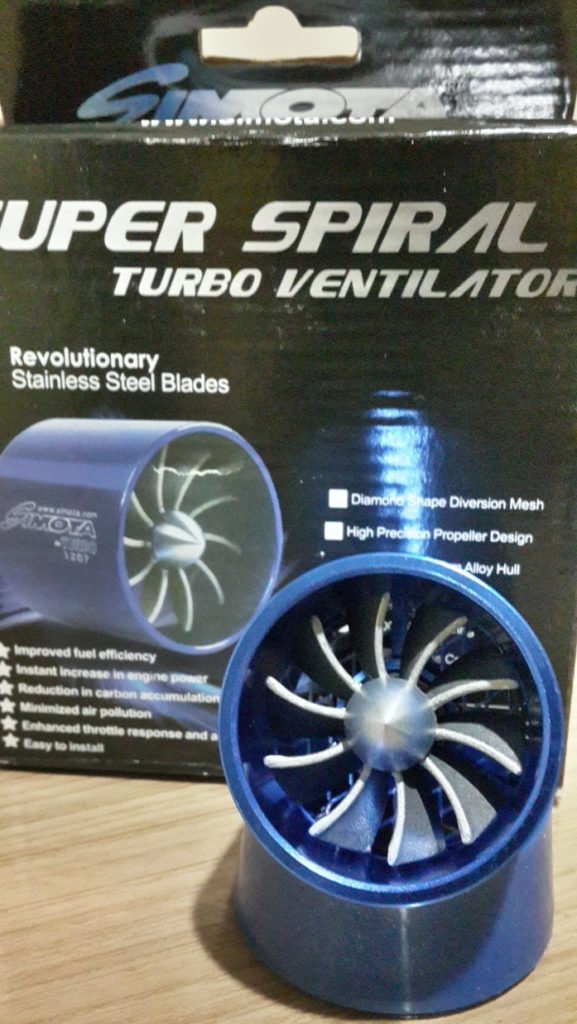 Super Spiral Turbo Ventilator Fan Simota