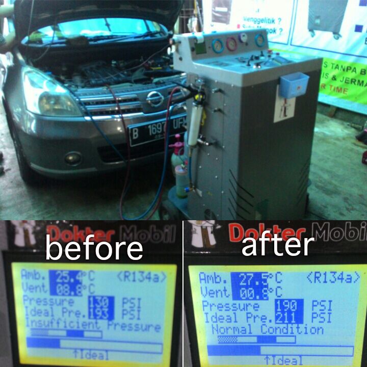 AC Mobil Tidak Dingin Padahal Baru Isi Freon