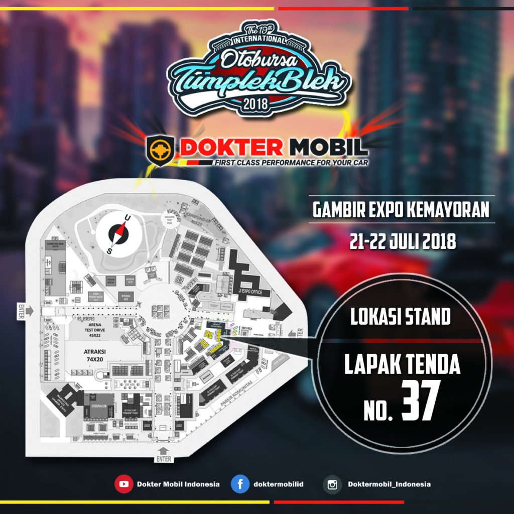 Lokasi Dokter Mobil di Acara Tumplek Blek 2018