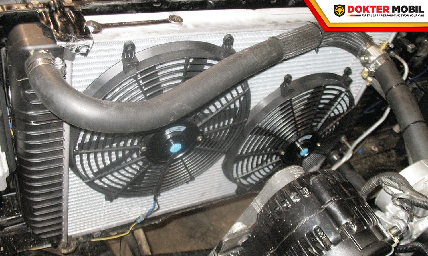 Pemasangan Terbalik Menjadi Salah Satu Penyebab Kipas Radiator Mobil Tidak Berputar
