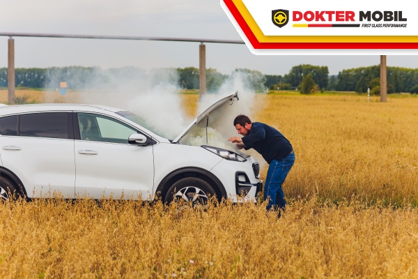 mobil diesel keluar asap putih saat dipanaskan