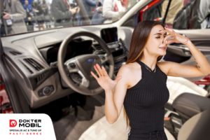 menghilangkan bau ac mobil