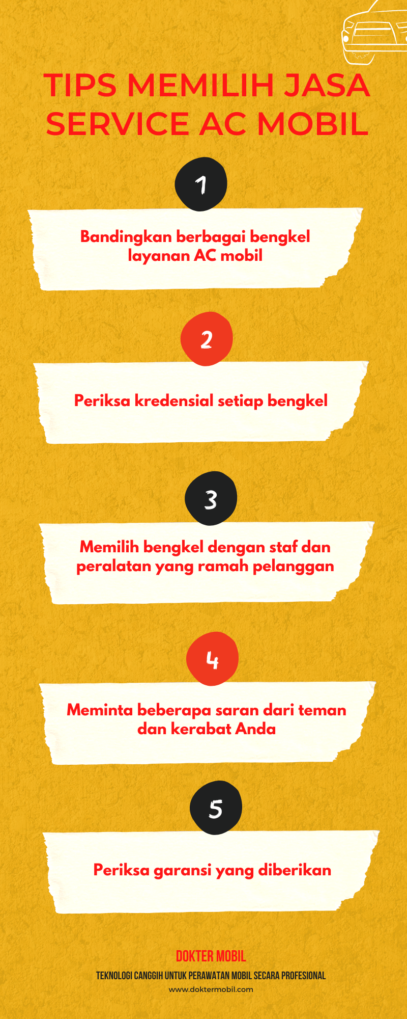 tips memilih jasa service ac mobil 