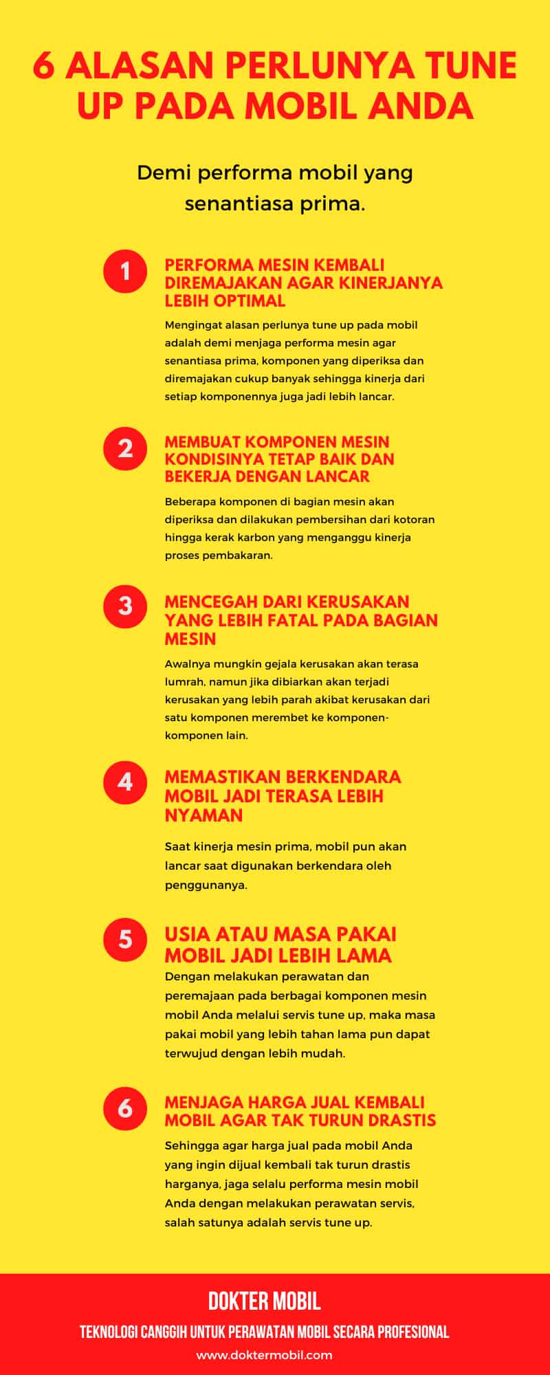 6 Alasan Perlunya Tune Up pada Mobil Anda