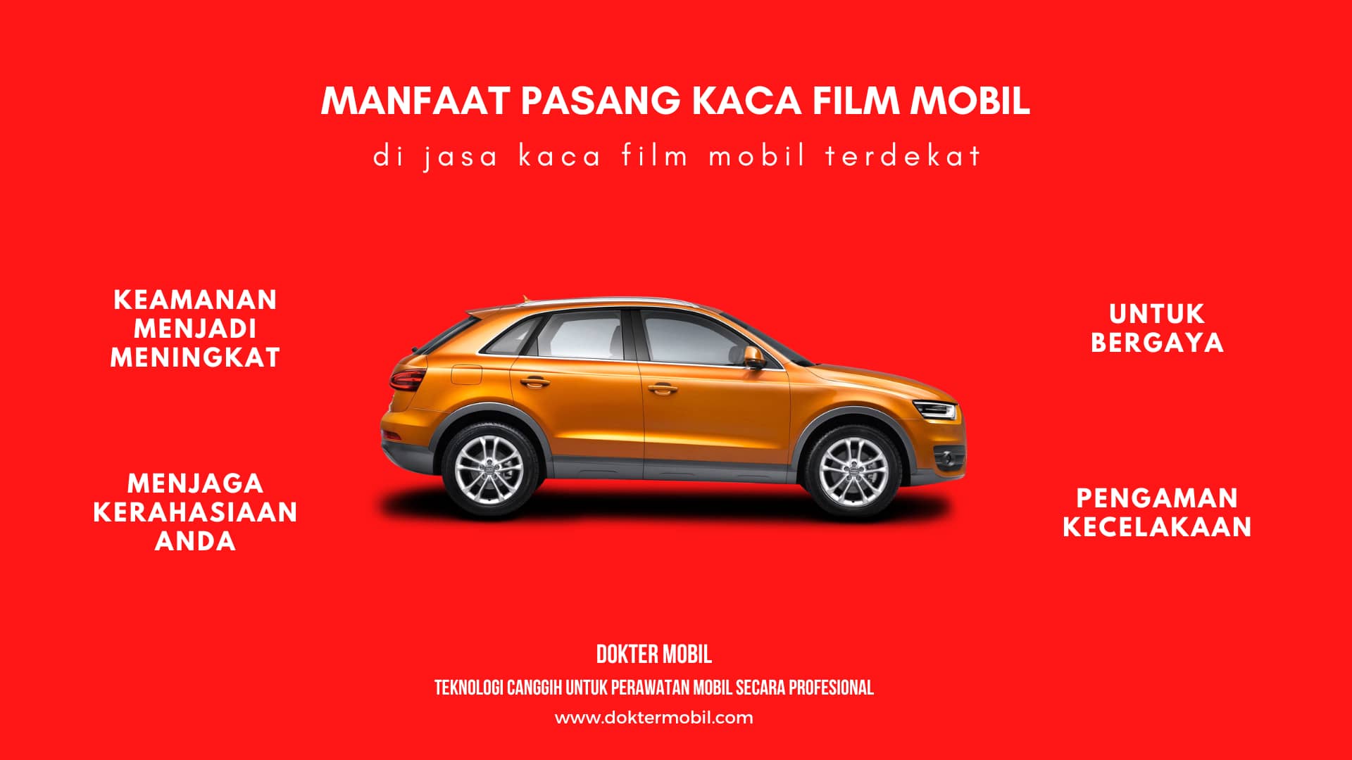 Manfaat Pemasangan Kaca Film Mobil Terdekat