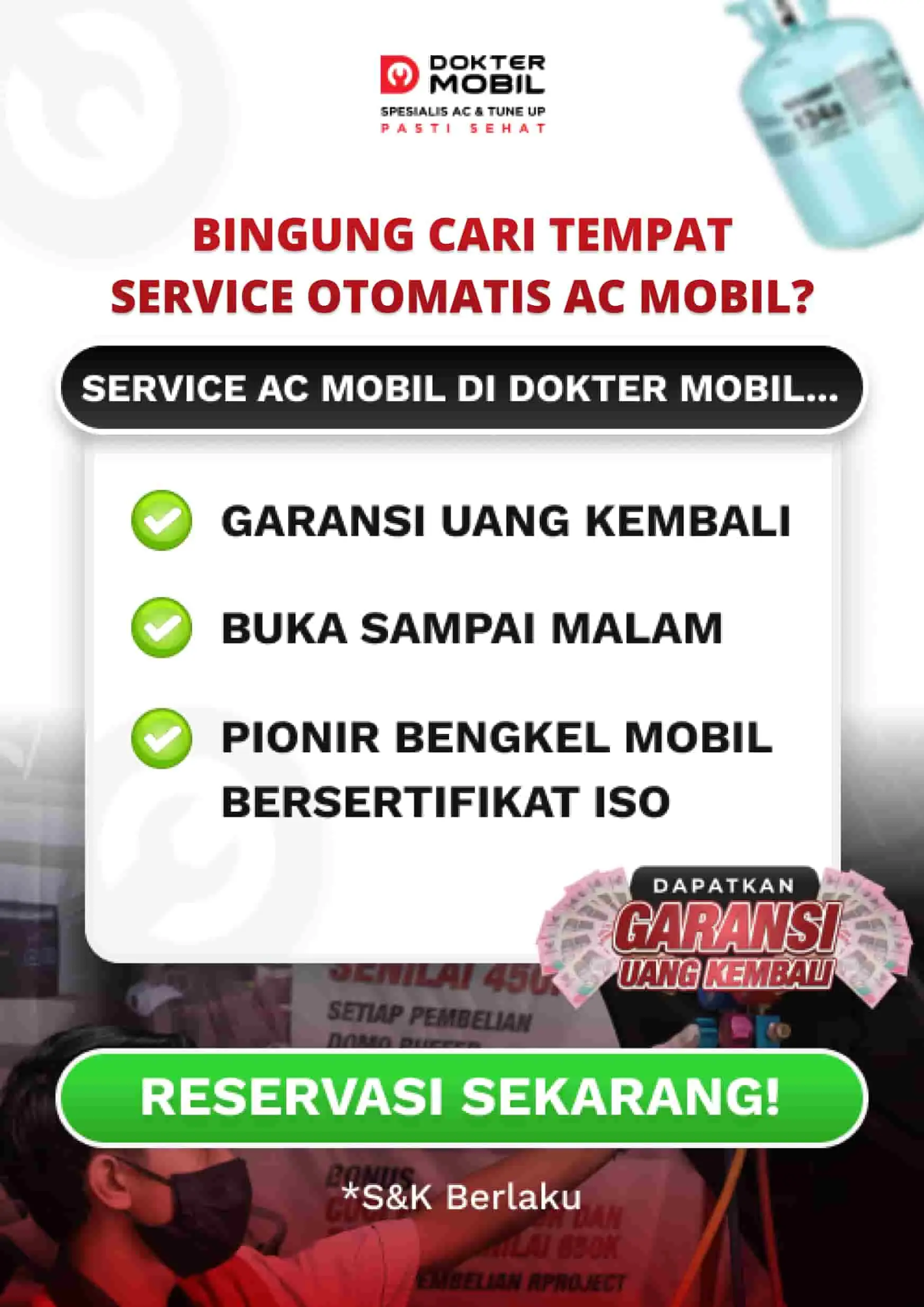 Service Otomatis AC Mobil di Dokter Mobil
