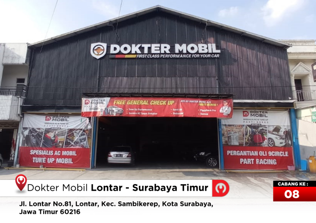 Bengkel mobil cabang lontar surabaya