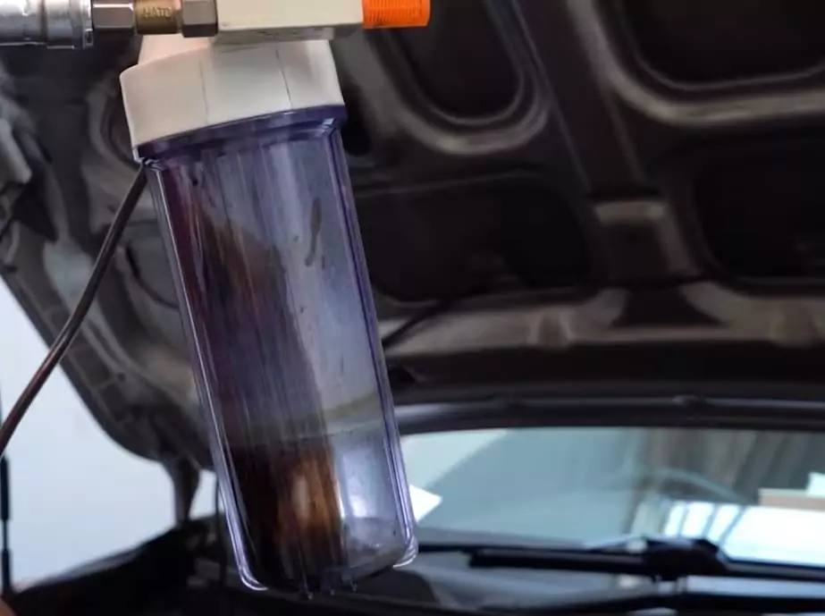 engine flush mobil