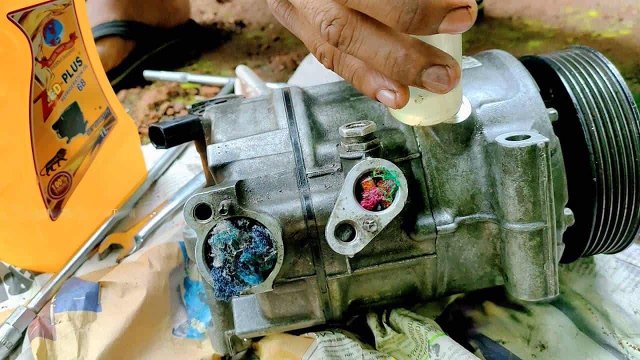 Jenis Oli Kompresor AC Mobil dan Cara Pengisiannya