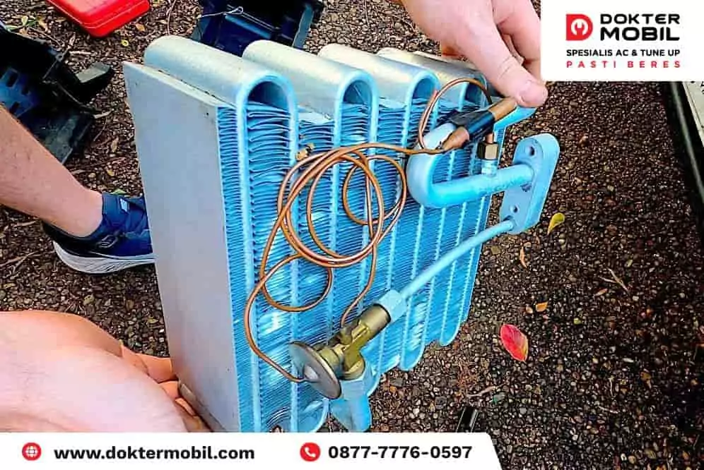 Ganti Evaporator AC Mobil Grand Livina
