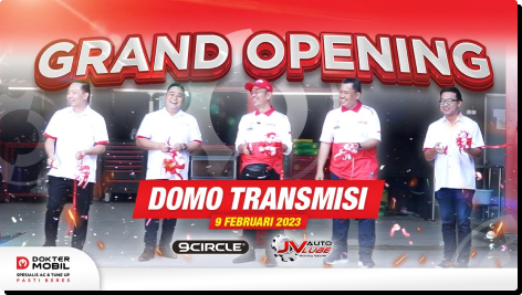 opening domo transmisi