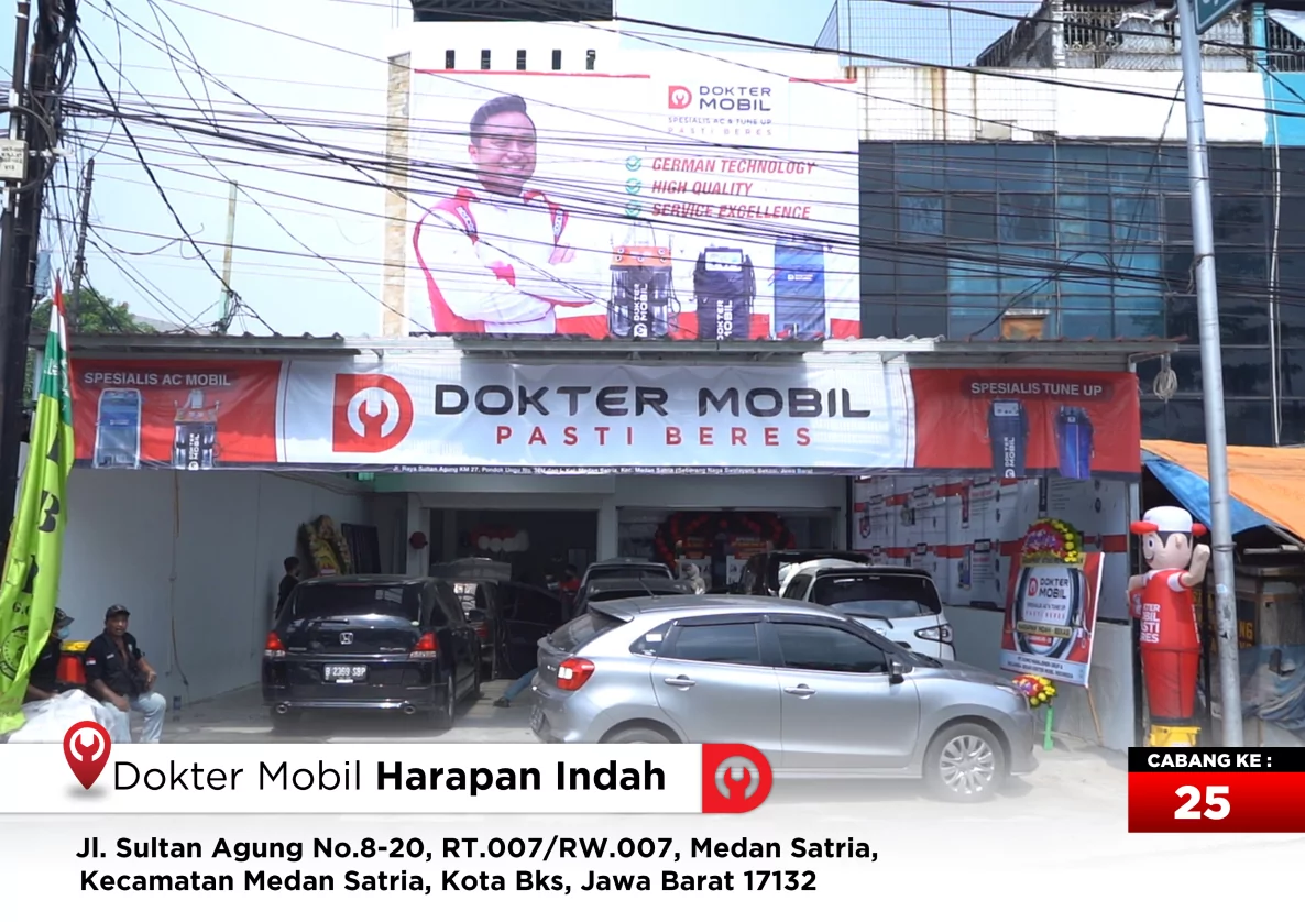 bengkel mobil bekasi harapan indah