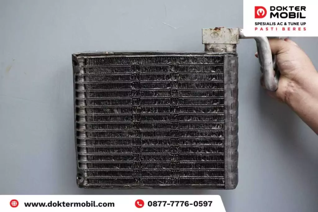 efek evaporator ac mobil kotor
