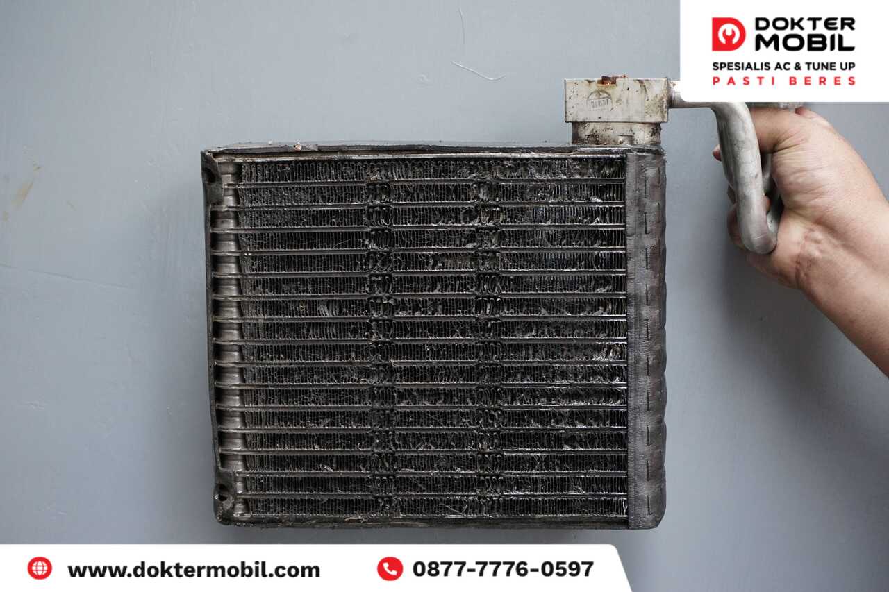 efek evaporator ac mobil kotor