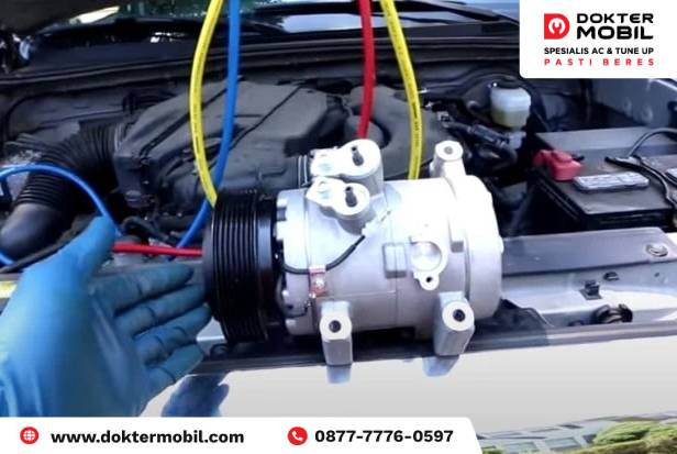 penyebab kompresor AC mobil panas berlebihan