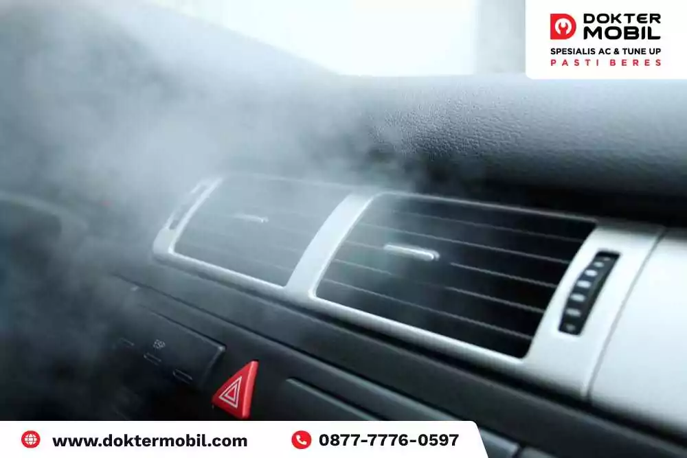 Masalah AC Mobil Keluar Asap