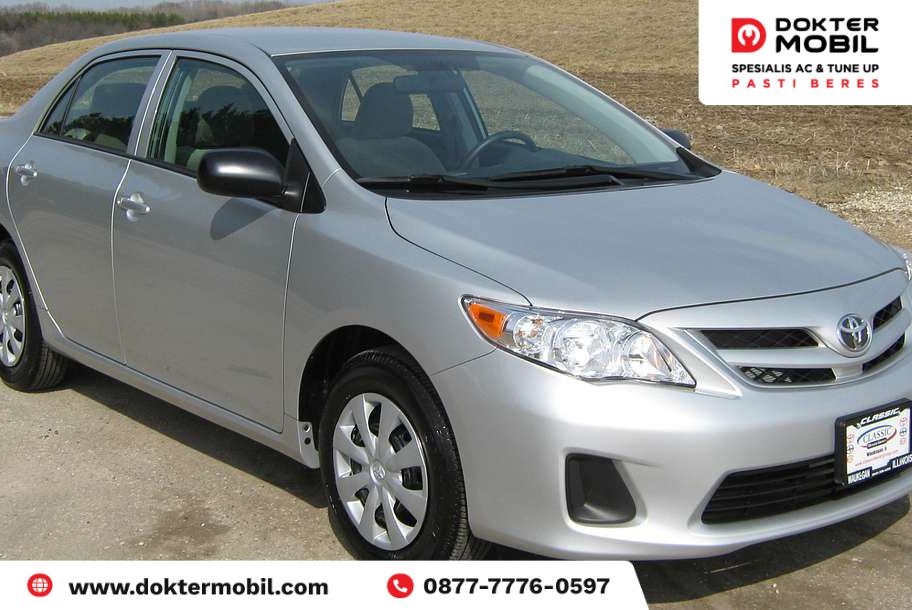 Rincian Biaya Service AC Mobil Toyota Corolla