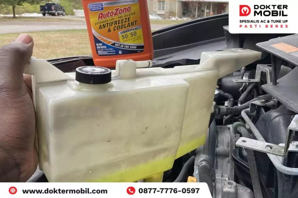 Tanda Air Radiator Mobil Habis