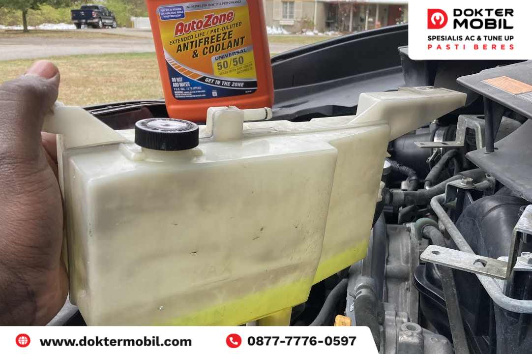 Tanda Air Radiator Mobil Habis