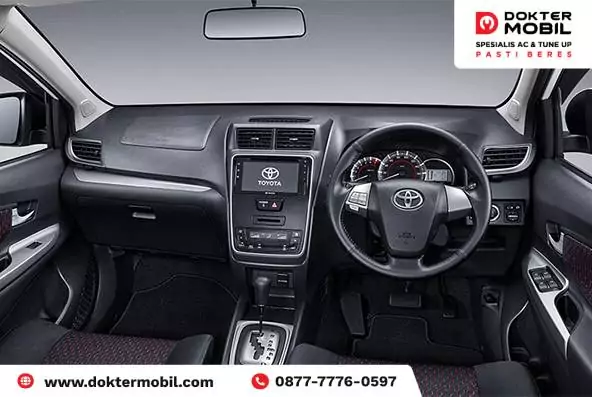 cara menyalakan AC mobil Avanza