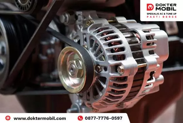 dinamo ac mobil tidak berputar
