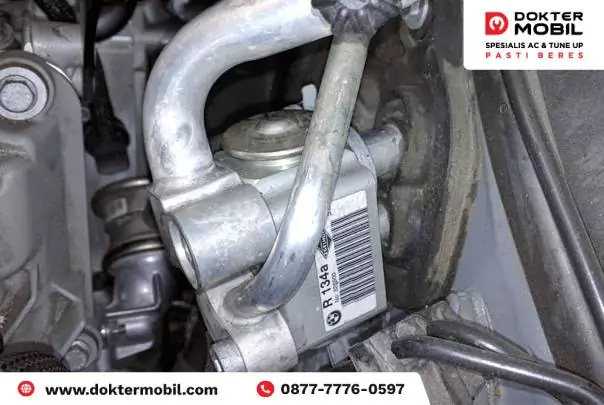 penyebab expansion valve tersumbat
