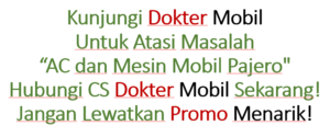 ban mobil pajero terbaik