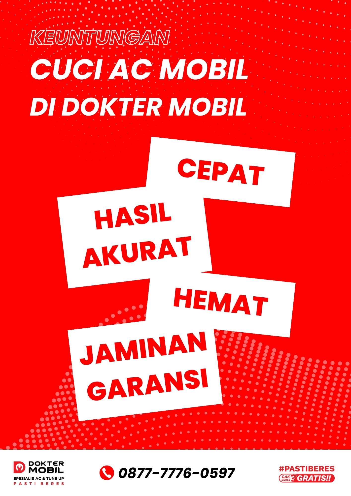 KEUNTUNGAN CUCI AC MOBIL TANPA BONGKAR DI DOKTER MOBIL