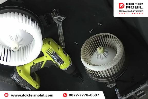blower ac mobil kadang hidup kadang mati