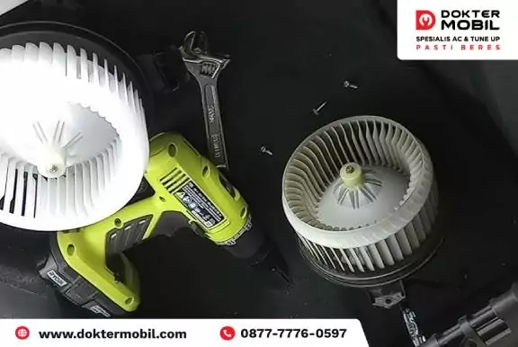 blower ac mobil kadang hidup kadang mati