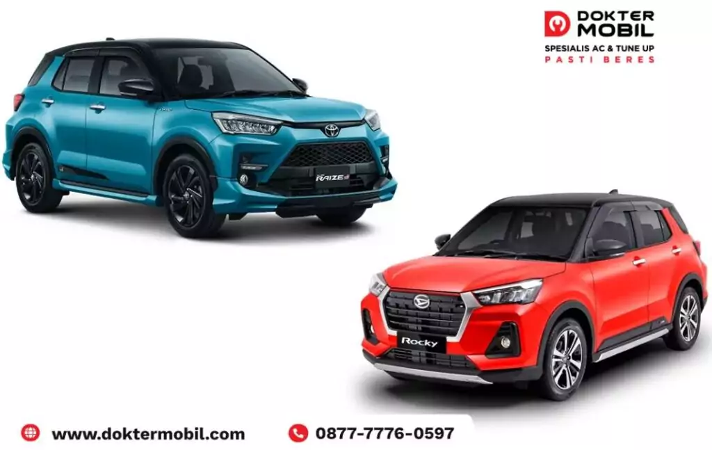 daihatsu rocky vs toyota raize
