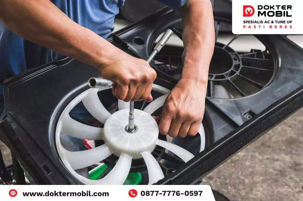 fungsi motor fan ac mobil