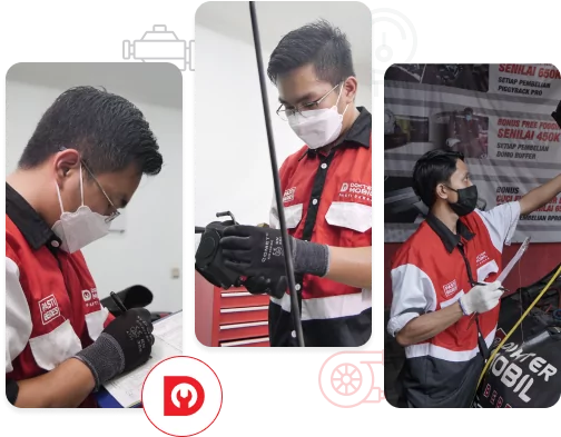 aktivitas teknisi dokter mobil
