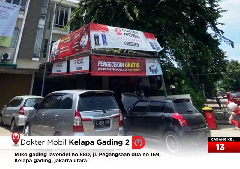 bengkel dokter mobil pegangsaan dua