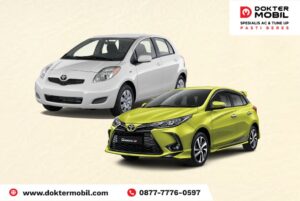 Duel Perbandingan Yaris Bakpao dan Yaris Model Baru