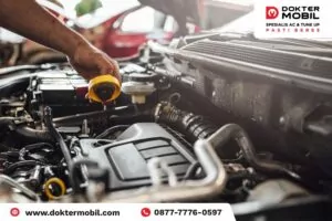 ciri filter oli mobil bocor