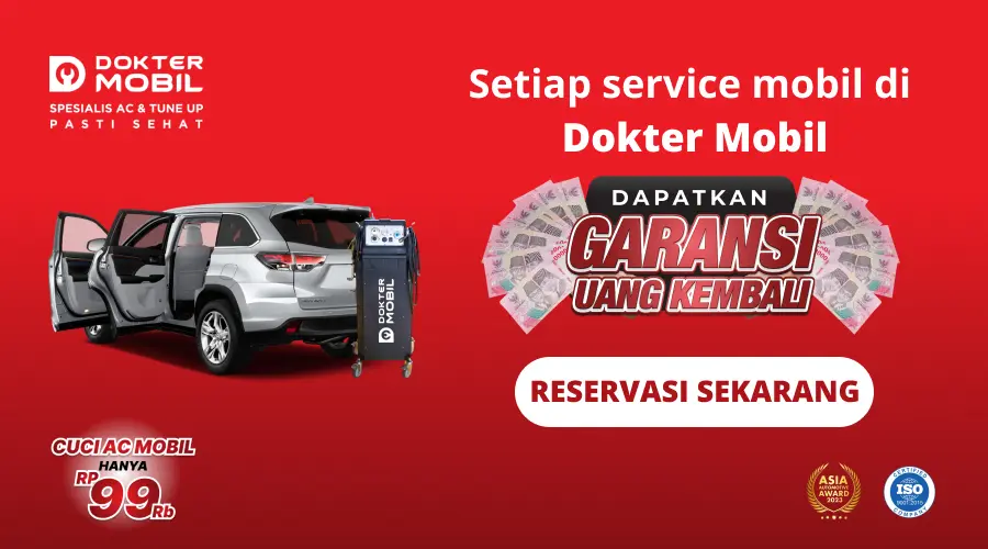 BANNER DALAM ARTIKEL - SERVICE DOKTER MOBIL - GARANSI UANG KEMBALI - MOBILE