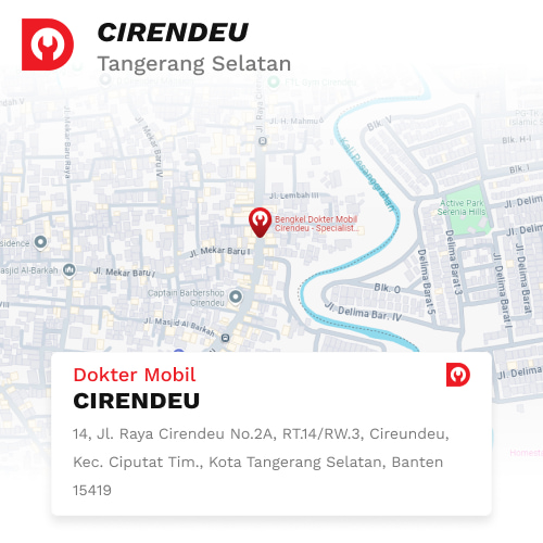 lokasi cirendeu